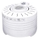 MPM MSG-01 Džiovintuvas grybams ir vaisiams 250W 5 padėklai Baltas