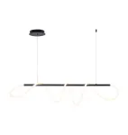 Tigris Long pakabinamas LED &scaron;viestuvas, 4000K, juodas