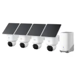 Eufy SoloCam E42 vaizdo stebėjimo sistema su 4 kameromis ir HomeBase, 4K