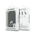 Karl Lagerfeld Stand Mirror MagSafe Wallet Black