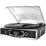 Soundmaster PL590SW Stereo sistema su patefonu, DAB+, FM, AUX, USB, įra&scaron;ymo funkcija, juoda