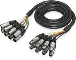 Behringer GMX-300CM 8 kanalų daugiagyslis garso kabelis (3 m) XLR motina&ndash;XLR tėvas