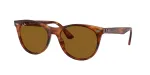 Ray-Ban RB2185 Wayfarer II akiniai nuo saulės, dryžuota Havana, rudi gradientiniai stiklai, 52 mm | Kur.lt
