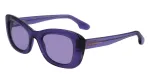 VICTORIA BECKHAM VB657S-514 moteri&scaron;ki akiniai nuo saulės Brown Havana 50/22/140 mm