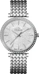 BELLEVUE Woman E66 (32mm) Quartz Analog Watch - Rose Gold Tone Stainless Steel Case, White Dial, Brown Leather Strap