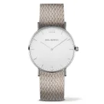 Paul Hewitt Sailor Line Unisex Watch 39mm Stainless Steel Mesh Silver PH-SA-SSTW25M