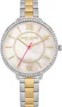 Daisy Dixon DD088SGM Moteri&scaron;kas kvarcinis analoginis laikrodis 36mm sidabrinis nerūdijančio plieno tinklelis