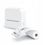 LOVEINSTANT S1 Bluetooth terminis spausdintuvas nuotraukoms, lipdukams, užra&scaron;ams, etiketėms 53mm 203dpi Baltas