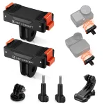 KF magnetinis greito atleidimo laikiklis, 2 vnt., skirtas DJI Osmo Action 6 / Nano, GoPro ir 1/4 colio (KF12.0029)