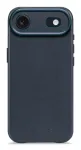 Decoded Leather Backcover, skirta iPhone 17 Air su MagSafe &ndash; Navy Shadow