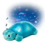 Cloud b Twinkling Twilight Turtle Blue &ndash; Naktinė lemputė vėžliukas