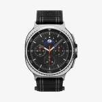 SPIGEN WBF0 Dirželis su Dėklu, skirtas Samsung Galaxy Watch 8 / Classic (40/44/46 mm), Juodas