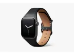 Bellroy Classic Leather Band for Apple Watch, Black, 44mm, 45mm, 42mm (Series 1/2/3), 49mm, 46mm