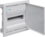 Hager Volta VU12AT Įleidžiamasis Skirstomasis Skydas su Metalinėmis Durelėmis, 1 Eilė, 12 Modulių, IP30, QuickConnect