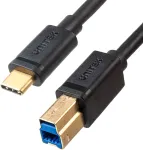 UNITEK USB-C į USB-B 3.0 spausdintuvo laidas 2m juodas