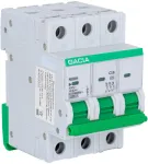 GACIA N8BH 10kA C 3P 32A Automatinis jungiklis (MCB)