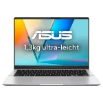 ASUS Vivobook S14 OLED S5406SAL-SF312W Copilot+ PC ne&scaron;iojamas kompiuteris, 14 colių WUXGA OLED, Intel Core Ultra 5 226V, 16GB LPDDR5x, 512GB SSD, Windows 11 Home, voki&scaron;ka QWERTZ klaviatūra