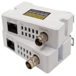EXTRA DIGITAL PoE 10/100M Extender per koaksialinį kabelį, iki 500 m, rinkinys