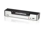 ATEN CS1642A 2 prievadų USB DVI dvigubo vaizdo KVM jungiklis su garsu ir USB 2.0 &scaron;akotuvu (įskaitant KVM laidus)