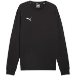 Puma Team Goal Casuals apvalios i&scaron;kirptės džemperis juodas 658592 03 M