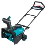 Makita SN001GZ 40V Max XGT be&scaron;epetinis belaidis sniego valytuvas (be akumuliatoriaus ir įkroviklio, žalia/juoda)