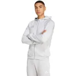 adidas Tiro 25 pilno užtrauktuko gobtuvas vyrams, pilka, XL