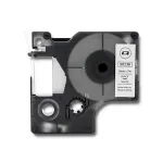 QOLTEC Label Tape, skirta DYMO D1 43613, 6 mm x 7 m, balta su juodu spaudiniu
