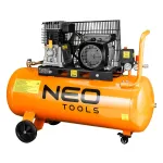 NEO TOOLS 100L alyvos tepimo oro kompresorius, 2,2 kW, 8 bar, 230V