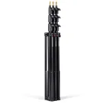 Manfrotto 1004BAC-3 oro pagalvėlės 4 sekcijų &scaron;viestuvų stovas, 3 vnt. komplektas, juodos spalvos
