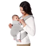 Momcozy BC001 kūdikių ne&scaron;yklė nuo naujagimio iki mažylio Air Mesh pilka