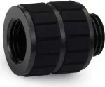 Alphacool Apex Grip prailginimo jungtis 20mm, vyri&scaron;kas į moteri&scaron;ką G1/4 colio, juoda (14812)