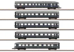M&auml;rklin 087615 Z &bdquo;Blauer Enzian&ldquo; DB, MHI trijų keleivinių vagonų rinkinys