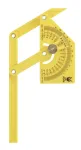 KWB 065800 plastikinis kampamatis su fiksavimo varžtu, 0&ndash;180&deg;, 200 mm ilgio kojelės