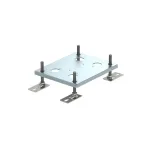 OBO Bettermann UDHOME2 auk&scaron;čio prailginimas 60 mm, plieninis, sidabrinis (7368418)