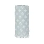 Lodger Swaddle Tribe muslininės medvilnės vystyklų antklodė 120x120 cm Ice Flow