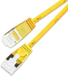 Wirewin SLIM KAT6A 10 Gigabit Light tinklo kabelis, U/FTP, &Oslash; 3,8 mm, geltonas, 0,15 m (PKW-LIGHT-STP-K6A 0.15 GE)