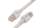 Wirewin S/FTP Cat.6a 3m tinklo kabelis, pilkas, Cat6a S/FTP (S-STP) (PKL-PIMF-KAT6A 3.0)