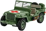 Cobi COBI-2806 Willys MB Medical statomasis konstruktorius, 1131 detalė, serija Historical Collection, plastikas, 10+
