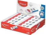 Maped Technic PRECISION plastikinis trintukas, baltas, 40 vienetų dėžutė (126111)