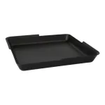 PAPSTAR Circulware daugkartinė stačiakampė serviravimo lėk&scaron;tė, nepadalinta, juoda, 1000 ml, polipropilenas su 30% mineralinių užpildų, 1 vnt. 97021