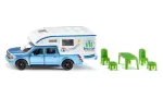 Siku Ford F150 metalinis plastikinis modelis mėlyna žalia balta 3+ metai