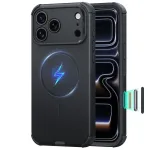ESR Cyber Tough MagSafe dėklas iPhone 17 Pro / 18 Pro, juodas