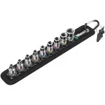 Belt A1 Zyklop Steckschl&uuml;sseleinsatz-Satz, 1/4 (schwarz, 10-teilig, mit Haltefunktion)