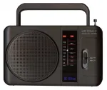 Eltra Tola 3 ne&scaron;iojamas radijas, FM/LW, juodas