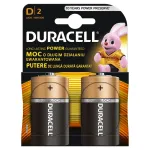 Baterija Duracell Basic D (R20) &mdash; pakuotė po 2 vnt., cinko-anglies elementai