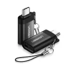 Ugreen 50283 lyties keitiklis USB C į USB A juodas
