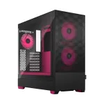 FRACTAL DESIGN Pop Air RGB Magenta Core TG Clear Tint &ndash; vidutinis kompiuterio korpusas