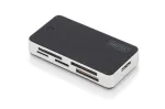 DIGITUS USB 3.0 kortelių skaitytuvas, palaiko MS/SD/SDHC/MiniSD/M2/CF/MD/SDXC korteles, 1 m USB A laidas