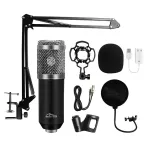 Stalinis mikrofonas MEDIA-TECH MT397S &ndash; laidinis, XLR įėjimas, 20&ndash;20000 Hz, 150 &Omega;, -32 dB, 2,4 m laidas
