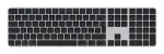 Apple Magic Keyboard su Touch ID ir skaitmenų bloku (voki&scaron;kas QWERTZ), juodais klavi&scaron;ais